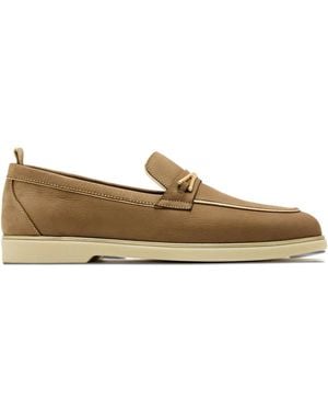 Magnanni Suede Loafers - Brown
