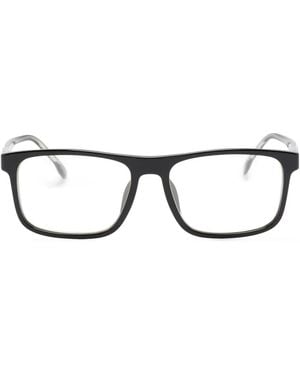 Carrera Brille Mit Eckigem Gestell - Braun