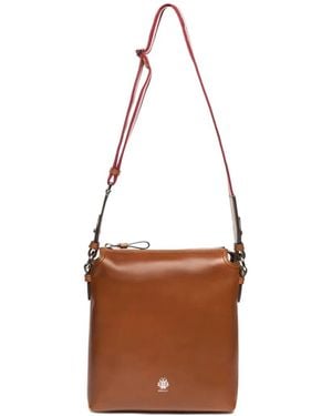 Bally Ray Leather Shoulder Bag - White