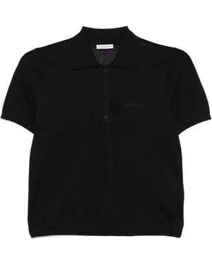 Moncler Short Sleeve Polo - Black