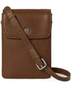 Osprey Madison Leather Phone Bag - Brown