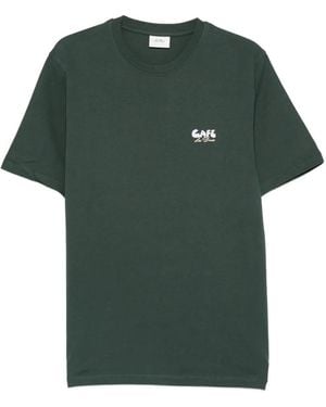 Les Deux Graphic-Print T-Shirt - Green