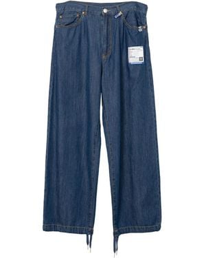 in・stru(men-tal) Drawstring-fastening Jeans - Blue