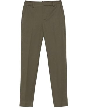 Brunello Cucinelli センタープレス パンツ - グリーン