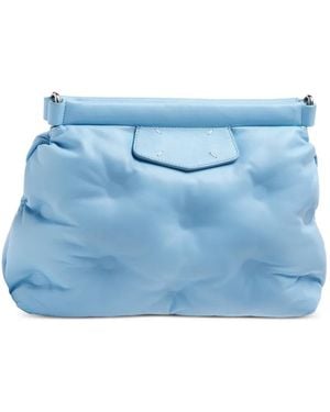 Maison Margiela Small Glam Slam Quilted Shoulder Bag - Blue