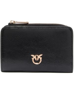 Pinko Love Birds Wallet - Black