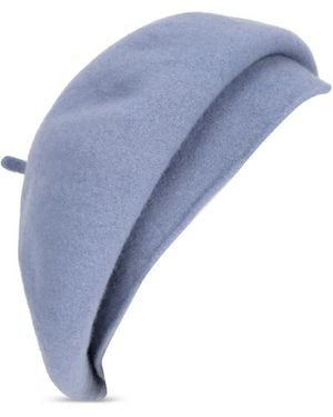 LA ROSE Roll-Up Beret - Blue