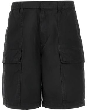 Emporio Armani Cargo-Pockets Shorts - Black