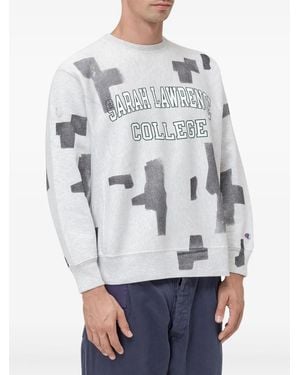 MYAR Text-Print Sweatshirt - Gray