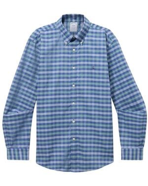 Brooks Brothers Hemd Mit Button-Down-Kragen - Blau