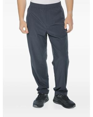 ARMANI EXCHANGE Elasticated-Waistband Trousers - Blue