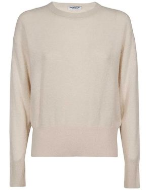 Dondup Logo-Embroidered Sweatshirt - Natural