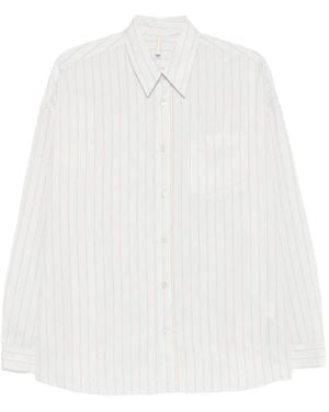 sunflower Striped Shirt - White