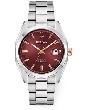 Bulova Surveyor Mecha Classic 39Mm Watch - White