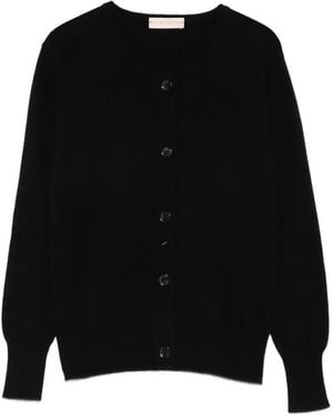 Purotatto Cardigan Con Bottoni - Nero