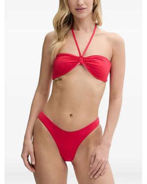 Bondeye Top Bikini A Fascia - Rosso