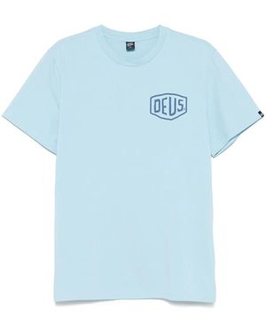 Deus Ex Machina T-Shirt À Logo Imprimé - Bleu