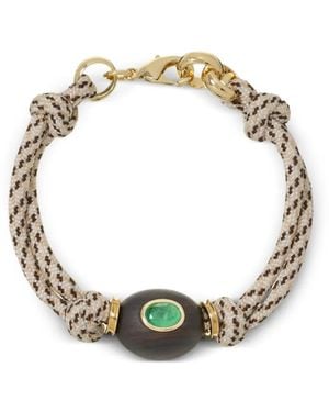Roxanne Assoulin Sesame Knotted Cord Bracelet - Metallic