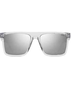 HUGO Crystal Square-Frame Sunglasses - Grey