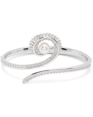 Swarovski Capsule Bangle - White