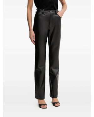 Guess Button-Fastening Pants - Black