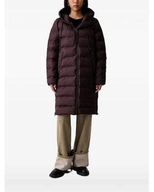 Marc O' Polo Quilted Hooded Coat - Black