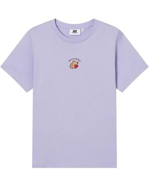 Chocoolate コットン Tシャツ - パープル
