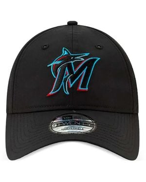 KTZ 9Twenty Miami Marlins Baseball Cap - Black