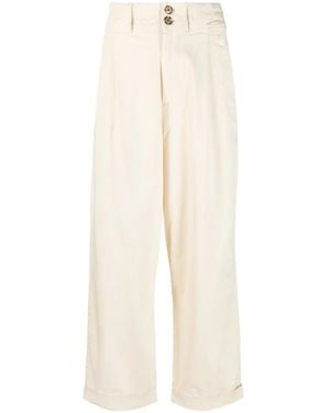 Woolrich High-Waisted Tailored Pants - White