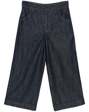 Max Mara Smmefedra Cuffed Jeans - Blue