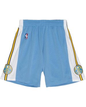 Mitchell & Ness Denver Nuggets 2016/17 Road Swingman Shorts - Blue