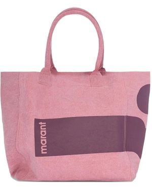 Isabel Marant Small Yenky Tote Bag - Pink