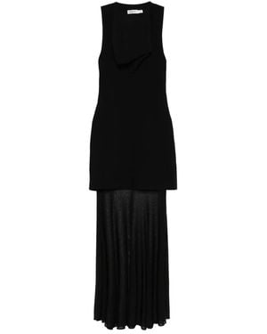 Jonathan Simkhai Cowl-Neck Maxi Dress - Black