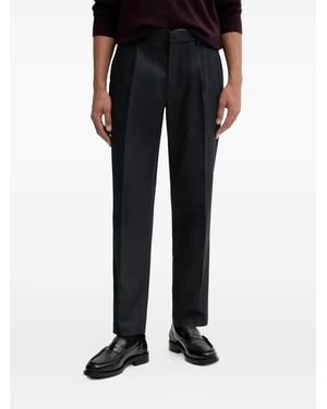 Barena Pantalon À Design Plissé - Black