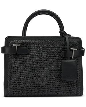 Le Tanneur Top-Handle Tote Bag - Black