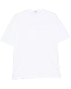 Cesare Attolini Pleated-Sleeve T-Shirt - White