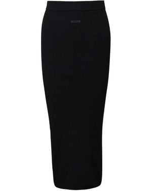 Fear Of God Rib-Knit Long Skirt - Black