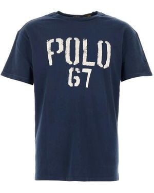 Polo Ralph Lauren Logo-Print T-Shirt - Blue