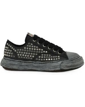 Maison Mihara Yasuhiro Peterson 23 Og Stud-Embellished Trainers - Black