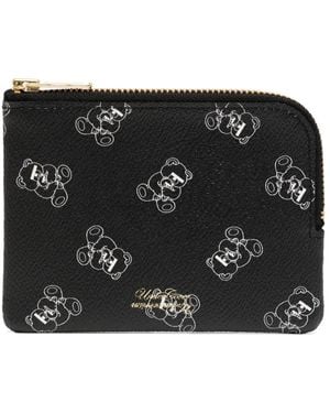 Undercover Graphic-Print Wallet - Black