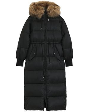 HUGO Hooded Coat - Black