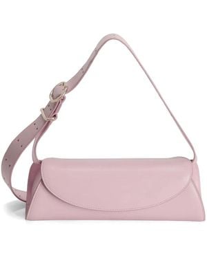 Jil Sander Small Cannolo Shoulder Bag - Pink