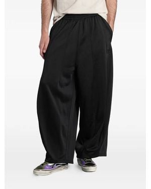Needles Wide-Leg Track Pants - Black