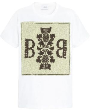 Barrie B-Logo Patch T-Shirt - White