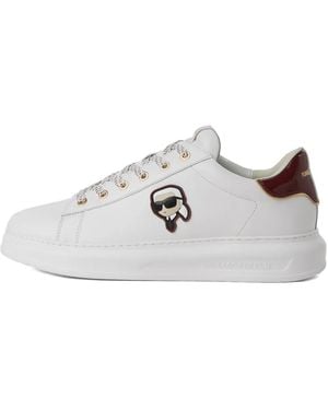 KARL LAGERFELD Ikon Kapri Trainers - White