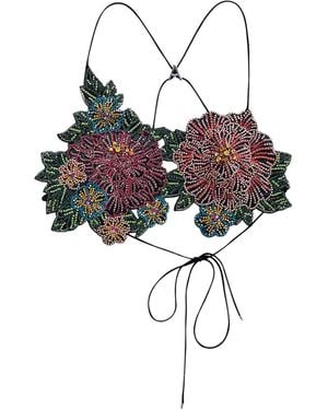 Area Crystal-Flower Top - Multicolour
