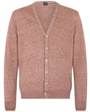 Fedeli Cardigan Mit V-Ausschnitt - Pink
