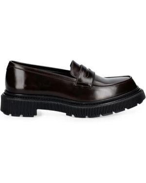 Adieu Chunky-Sole Loafers - Black