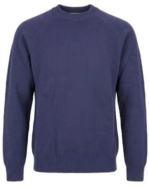 Roberto Collina Round-Neck Jumper - Blue