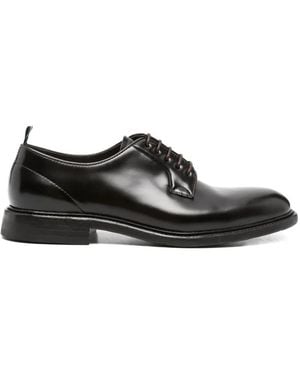 Green George Zapatos Derby Con Cordones - Negro